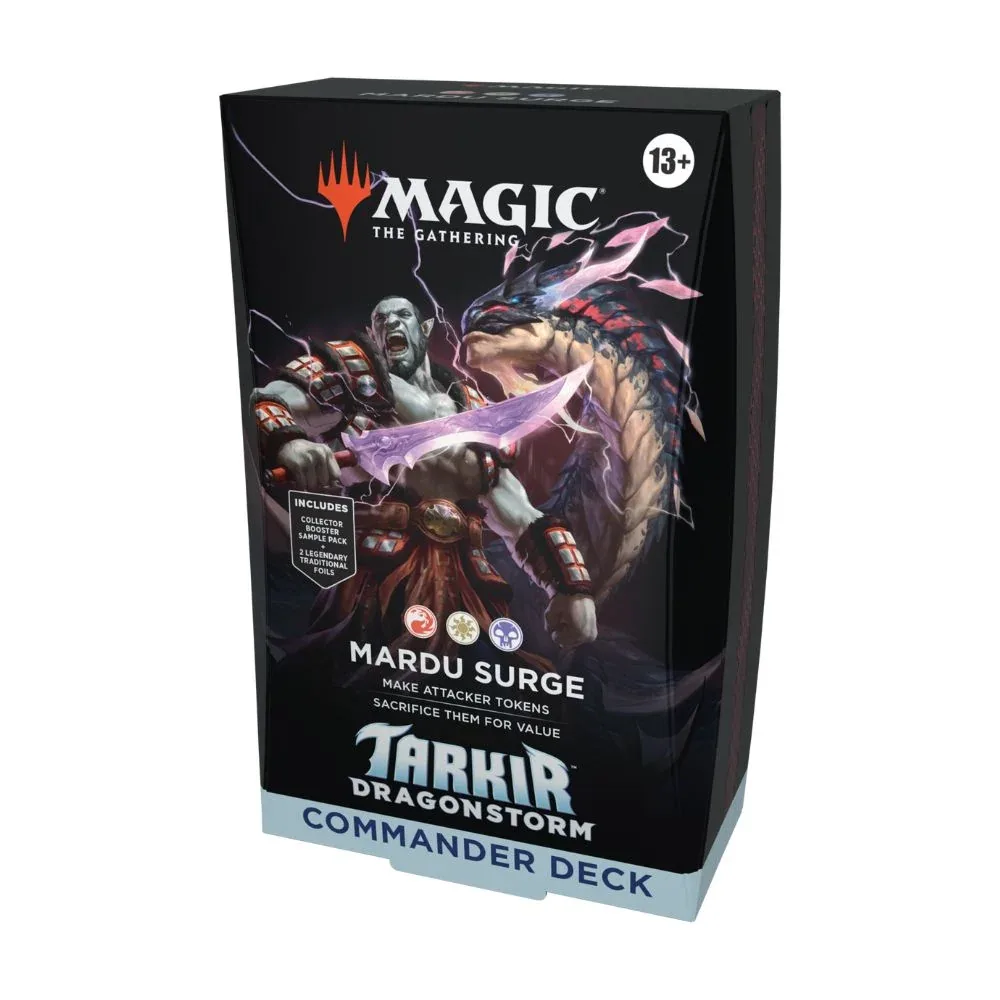 Magic: The Gathering Tarkir Dragonstorm Mardu Surge Commander Deck